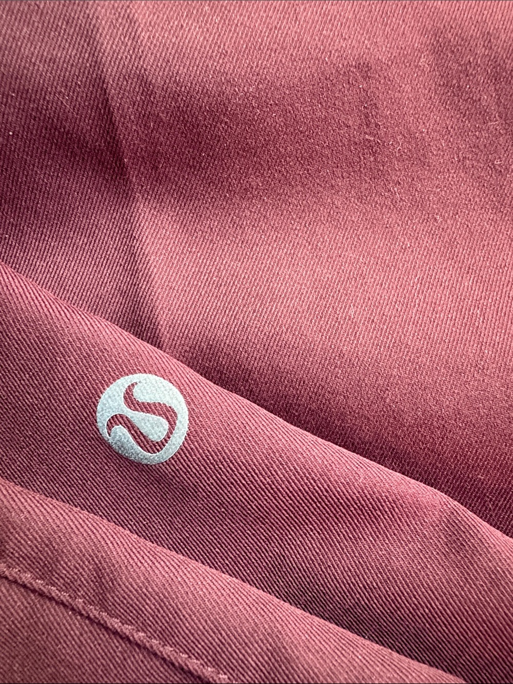 Women’s Lululemon Work Pants Burgundy Size 8 - Picture 2 of 2